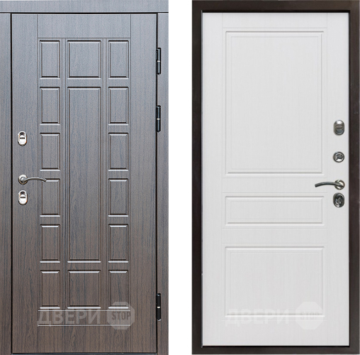 Входная металлическая Дверь Престиж TERMO с терморазрывом Престиж Классика Белое дерево в Орехово-Зуево