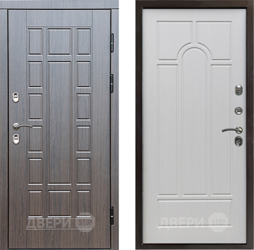 Дверь Престиж TERMO с терморазрывом Престиж Арка Лиственница белая в Орехово-Зуево