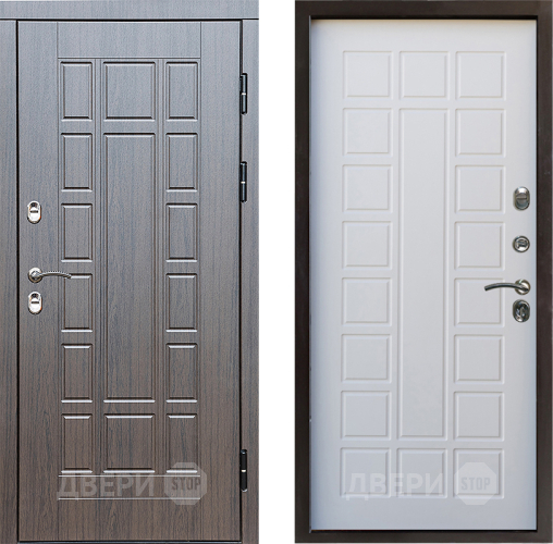 Входная металлическая Дверь Престиж TERMO с терморазрывом Престиж Престиж Белое дерево в Орехово-Зуево