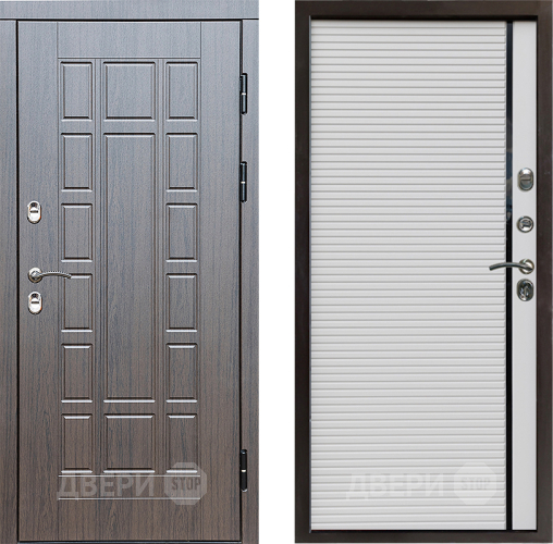 Входная металлическая Дверь Престиж TERMO с терморазрывом Престиж Porte Белый в Орехово-Зуево