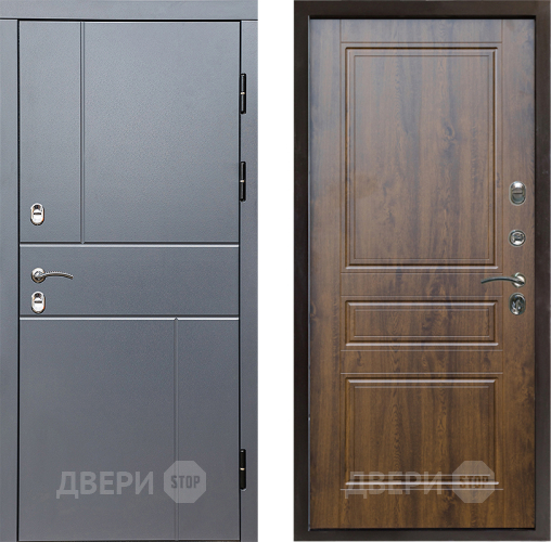 Дверь Престиж TERMO с терморазрывом Горизонт Грэй Классика Дуб в Орехово-Зуево