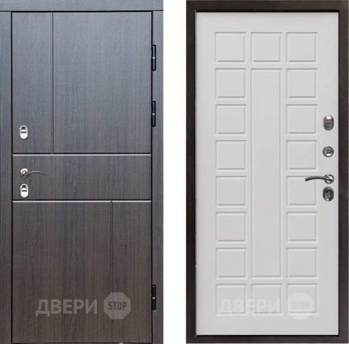 Входная металлическая Дверь Престиж TERMO с терморазрывом Горизонт Венге Престиж Бежевый мат в Орехово-Зуево