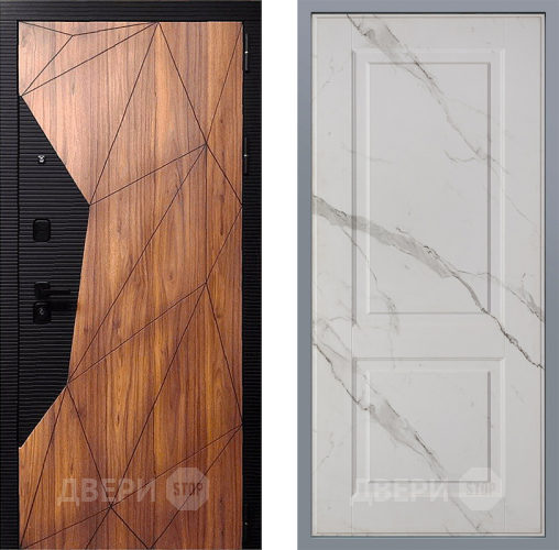 Дверь Заводские двери Морра Доррен Мрамор белый в Орехово-Зуево