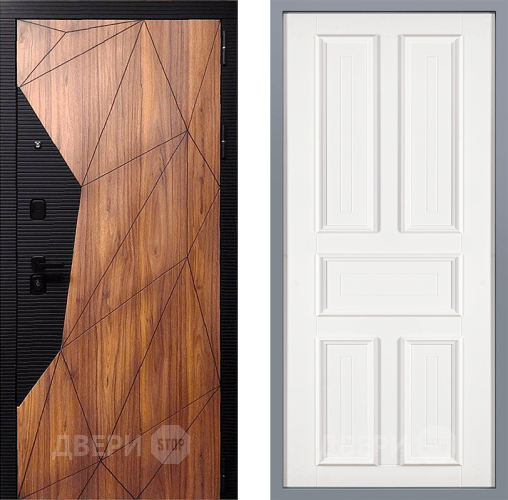 Дверь Заводские двери Морра Уругвай Белый софт в Орехово-Зуево