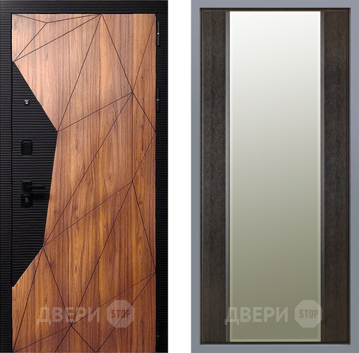 Дверь Заводские двери Морра Зеркало Макси Венге в Орехово-Зуево