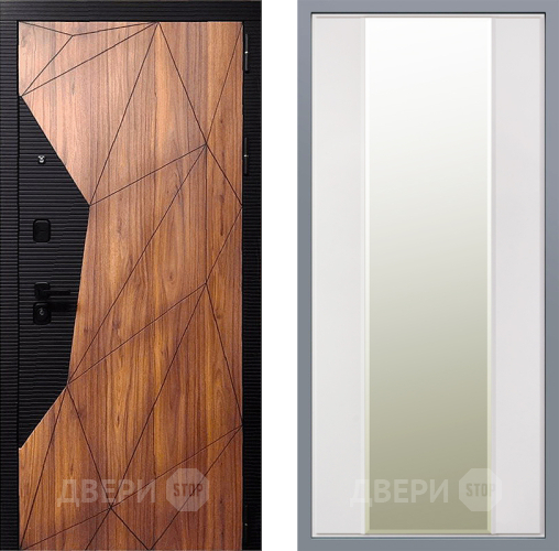 Дверь Заводские двери Морра Зеркало Макси Белый матовый в Орехово-Зуево