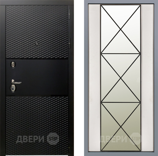 Дверь Заводские двери Тефлон Зеркало Перфекто Структурное дерево в Орехово-Зуево