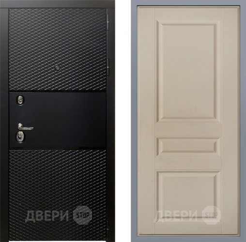 Дверь Заводские двери Тефлон Стокгольм Шампань в Орехово-Зуево