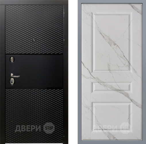 Дверь Заводские двери Тефлон Стокгольм Мрамор белый в Орехово-Зуево