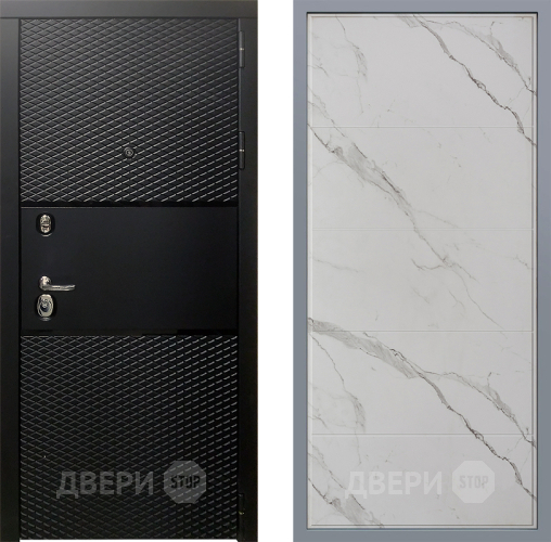 Дверь Заводские двери Тефлон Тривия Мрамор белый в Орехово-Зуево