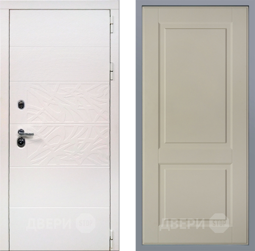 Дверь Заводские двери Дэко Вайт Доррен Шампань в Орехово-Зуево