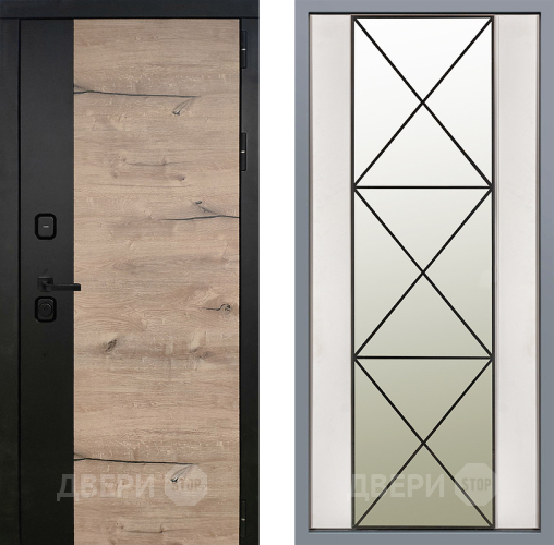 Дверь Заводские двери Ларте Зеркало Перфекто Структурное дерево в Орехово-Зуево