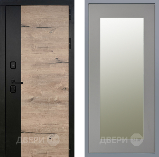 Дверь Заводские двери Ларте Зеркало Модерн Грей софт в Орехово-Зуево