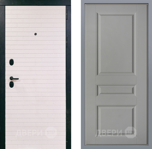 Дверь Заводские двери Сохо Стокгольм Грей софт в Орехово-Зуево