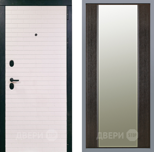 Дверь Заводские двери Сохо Зеркало Макси Венге в Орехово-Зуево