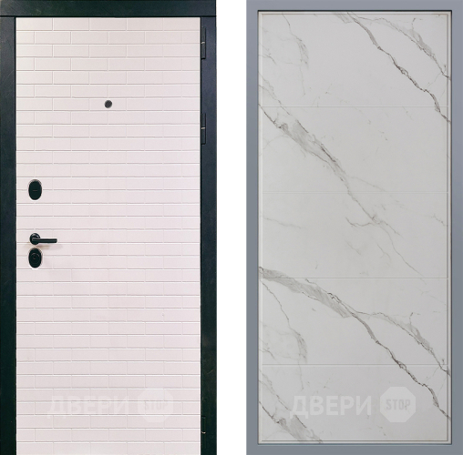 Дверь Заводские двери Сохо Тривия Мрамор белый в Орехово-Зуево