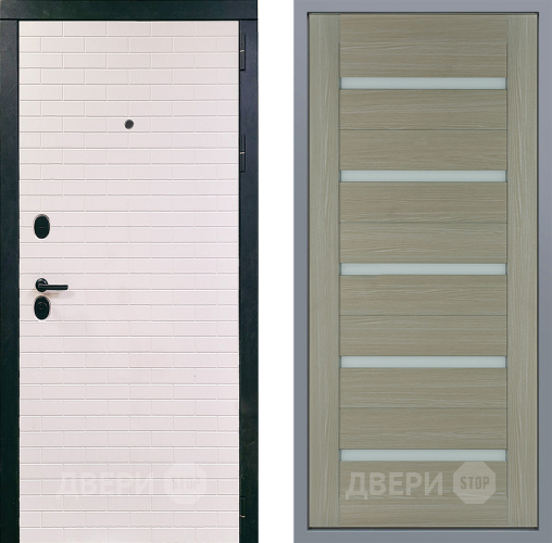 Дверь Заводские двери Сохо СБ-1 Капучино в Орехово-Зуево