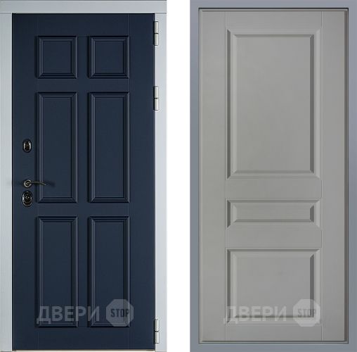 Дверь Заводские двери Стокгольм Стокгольм Грей софт в Орехово-Зуево