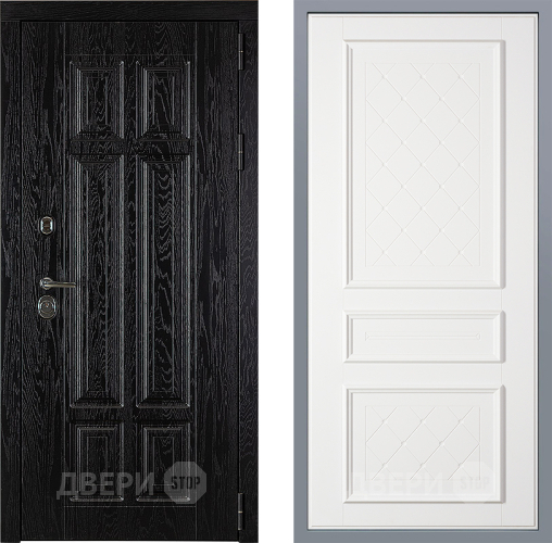 Дверь Заводские двери Мюнхен Урбино Белый софт в Орехово-Зуево