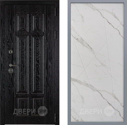 Дверь Заводские двери Мюнхен Флитта Мрамор белый в Орехово-Зуево