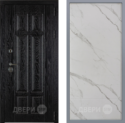 Дверь Заводские двери Мюнхен Тривия Мрамор белый в Орехово-Зуево