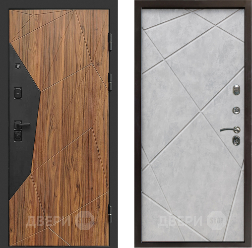 Дверь Престиж Avangard Лучи Бетон светлый в Орехово-Зуево