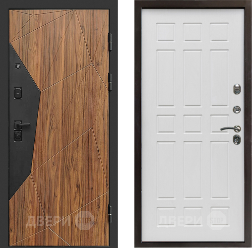 Входная металлическая Дверь Престиж Avangard Спарта Белое дерево в Орехово-Зуево