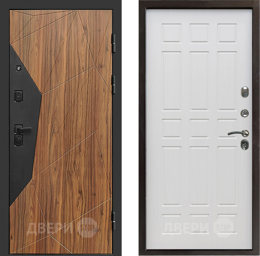 Входная металлическая Дверь Престиж Avangard Спарта Лиственница белая в Орехово-Зуево