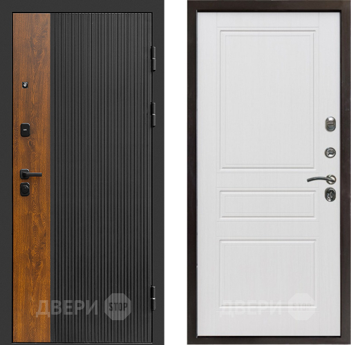 Входная металлическая Дверь Престиж Prestizh Классика Белое дерево в Орехово-Зуево