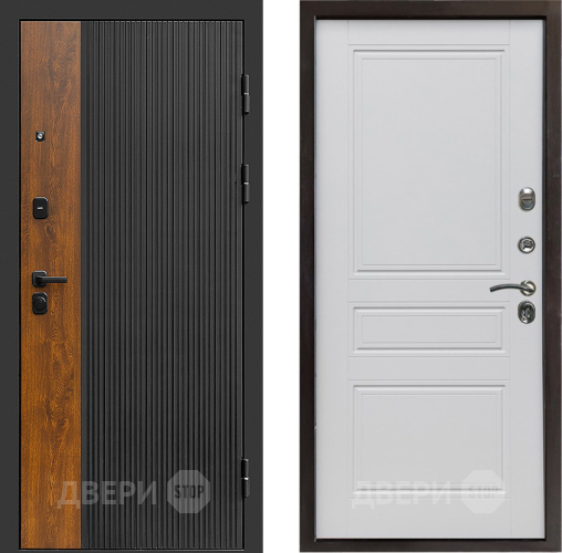 Входная металлическая Дверь Престиж Prestizh Классика Белый матовый в Орехово-Зуево