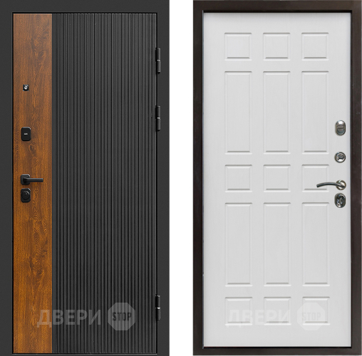 Входная металлическая Дверь Престиж Prestizh Спарта Белое дерево в Орехово-Зуево