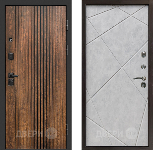 Дверь Престиж Tvist Лучи Бетон светлый в Орехово-Зуево