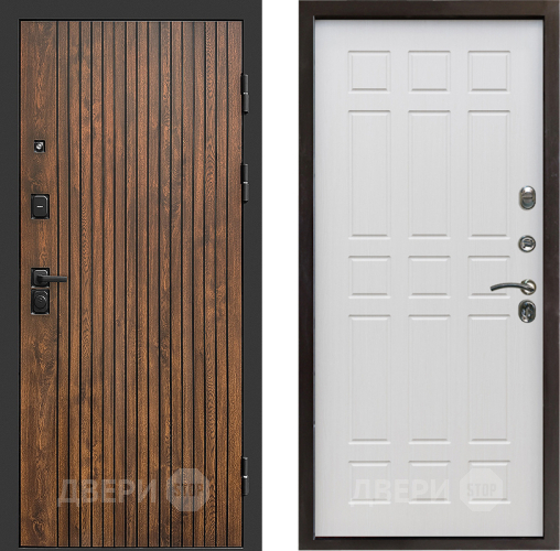 Входная металлическая Дверь Престиж Tvist Спарта Лиственница белая в Орехово-Зуево