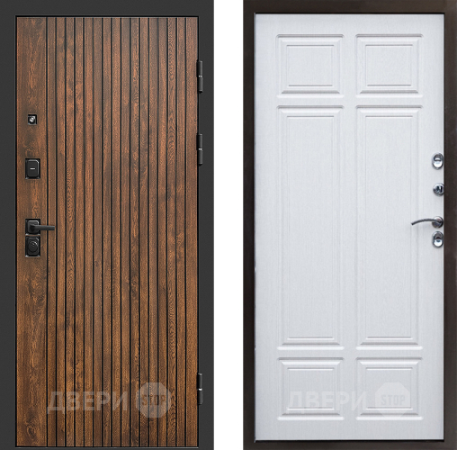 Входная металлическая Дверь Престиж Tvist Премиум Лиственница белая в Орехово-Зуево