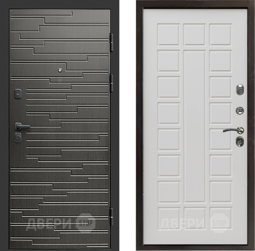 Входная металлическая Дверь Престиж Rivera Престиж Бежевый мат в Орехово-Зуево