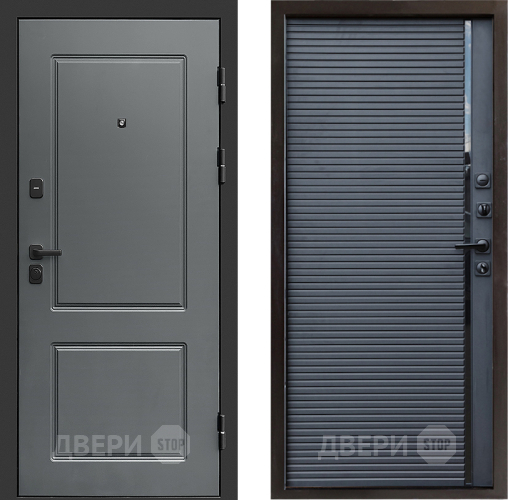 Входная металлическая Дверь Престиж Verona Porte Черный кварц в Орехово-Зуево