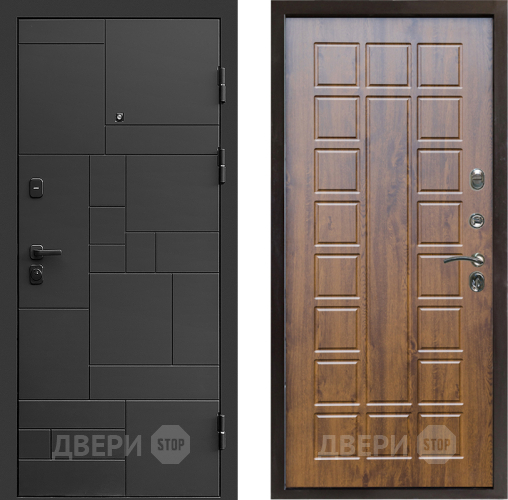 Входная металлическая Дверь Престиж Kvadro Престиж Дуб в Орехово-Зуево