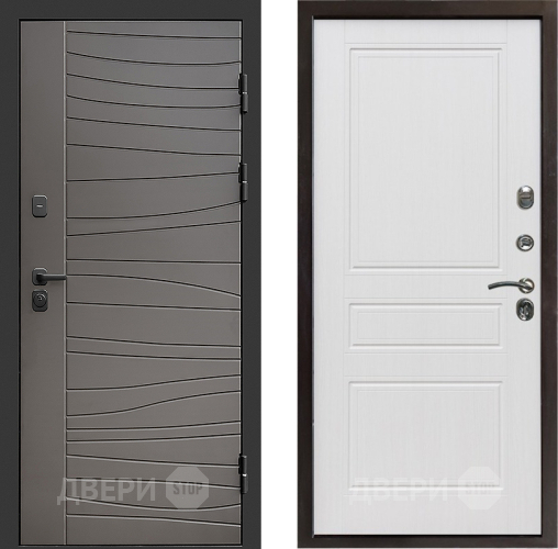 Входная металлическая Дверь Престиж Siciliya Классика Белое дерево в Орехово-Зуево