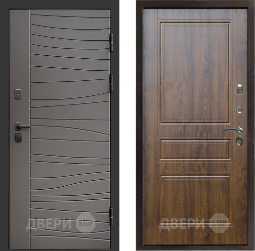 Входная металлическая Дверь Престиж Siciliya Классика Дуб в Орехово-Зуево