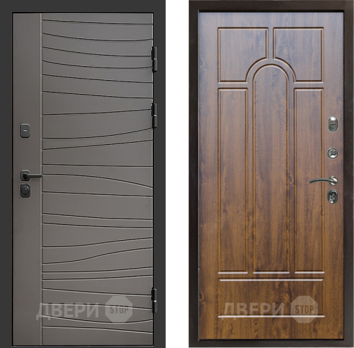 Входная металлическая Дверь Престиж Siciliya Арка Дуб в Орехово-Зуево