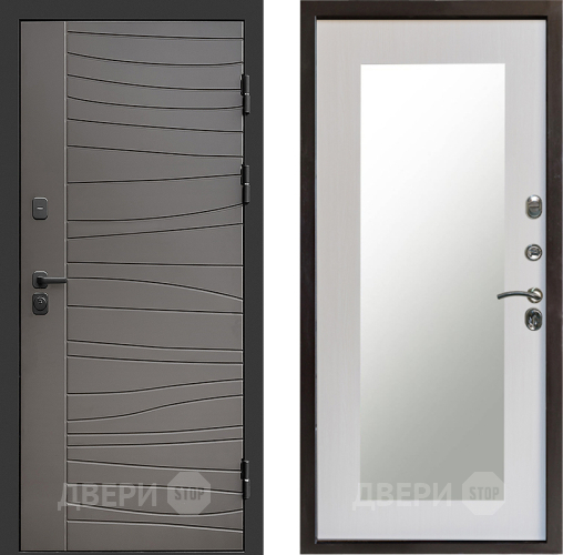 Дверь Престиж Siciliya Зеркло Пастораль Лиственница белая в Орехово-Зуево