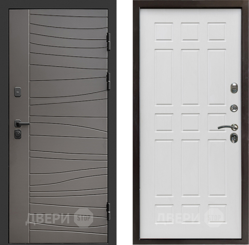 Входная металлическая Дверь Престиж Siciliya Спарта Белое дерево в Орехово-Зуево