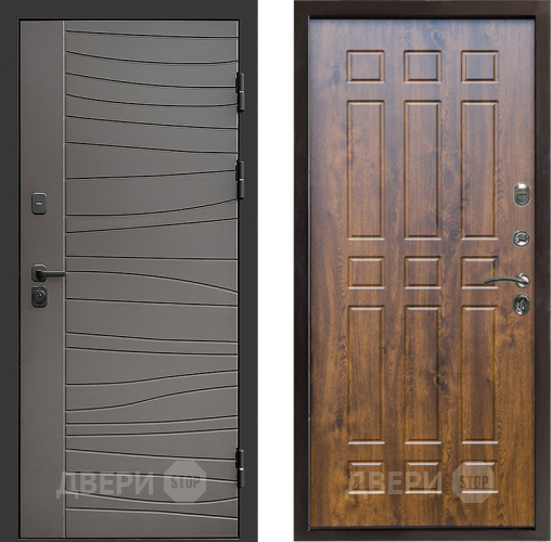 Входная металлическая Дверь Престиж Siciliya Спарта Дуб в Орехово-Зуево