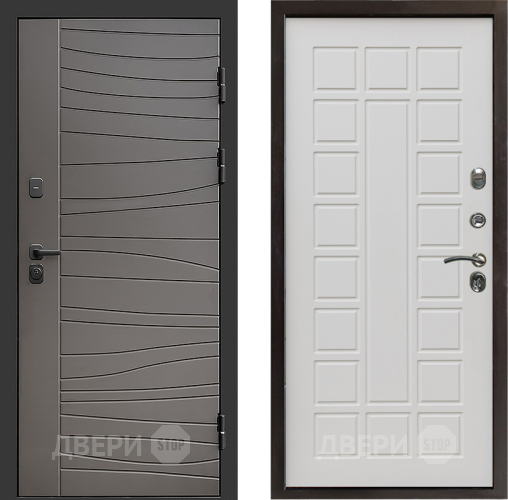 Входная металлическая Дверь Престиж Siciliya Престиж Бежевый мат в Орехово-Зуево