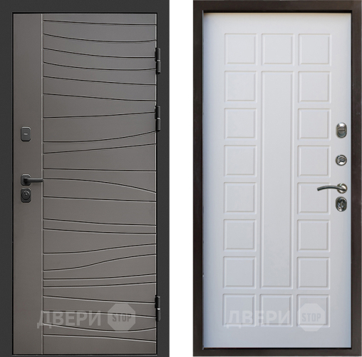 Входная металлическая Дверь Престиж Siciliya Престиж Белое дерево в Орехово-Зуево