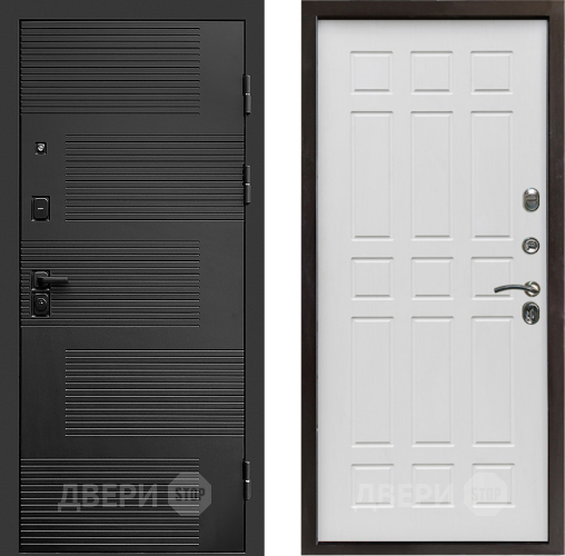 Входная металлическая Дверь Престиж Favorit Спарта Белое дерево в Орехово-Зуево