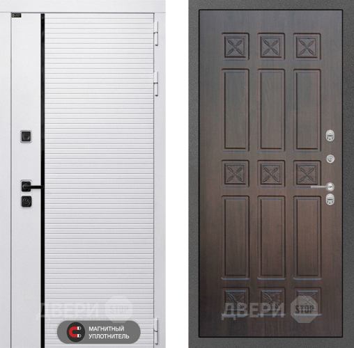 Входная металлическая Дверь Лабиринт (LABIRINT) Royal 16 VINORIT Алмон 28 в Орехово-Зуево