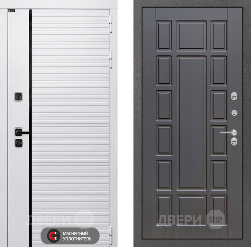 Входная металлическая Дверь Лабиринт (LABIRINT) Royal 12 Венге в Орехово-Зуево