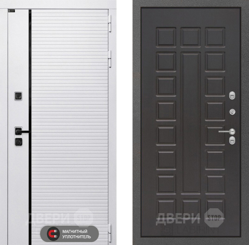 Входная металлическая Дверь Лабиринт (LABIRINT) Royal 04 Венге в Орехово-Зуево