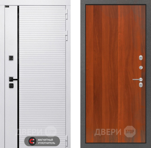 Входная металлическая Дверь Лабиринт (LABIRINT) Royal 05 Итальянский орех в Орехово-Зуево